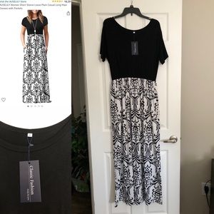 Women’s Maxi Dress with Pockets